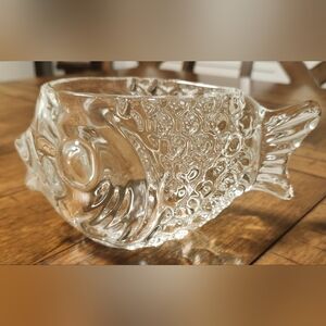 Fish Shaped Cocktail Glass or Home Decor